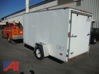 2011 Haulmark HLC6X1DS2 12' Enclosed Trailer with Ramp